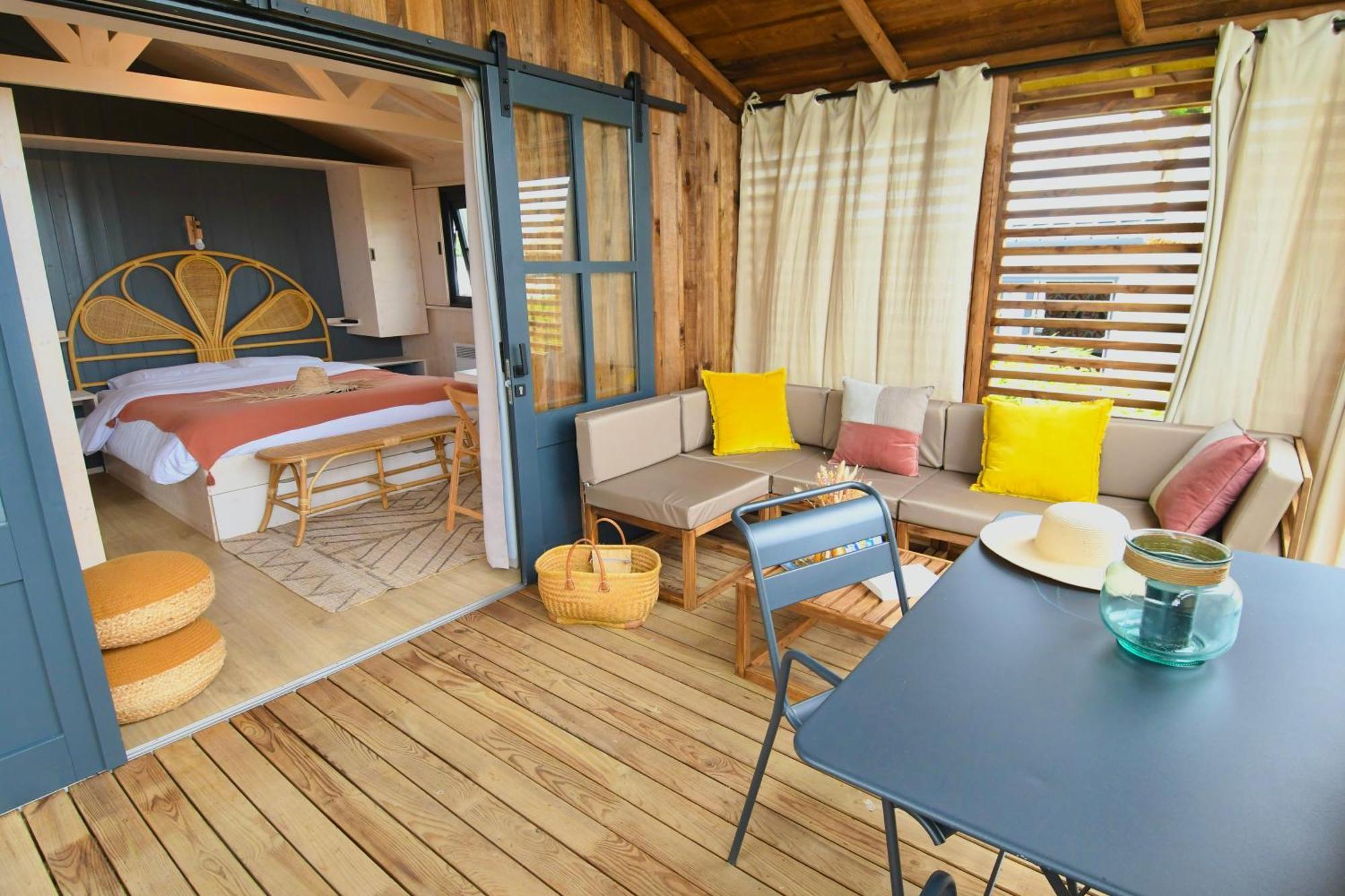 Camping De La Cote Des Legendes 브리뇨강-플라주 외부 사진
