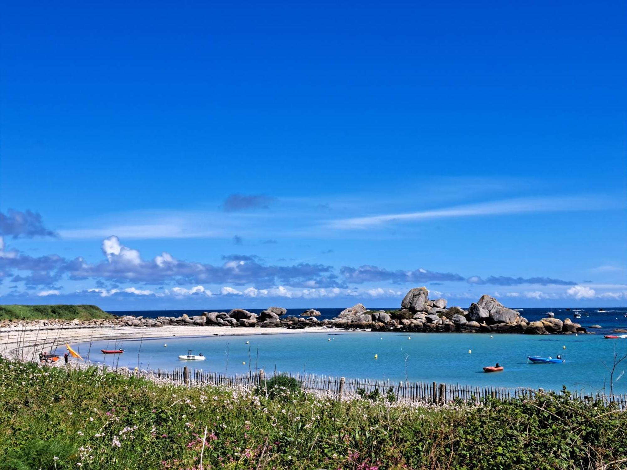 Camping De La Cote Des Legendes 브리뇨강-플라주 외부 사진