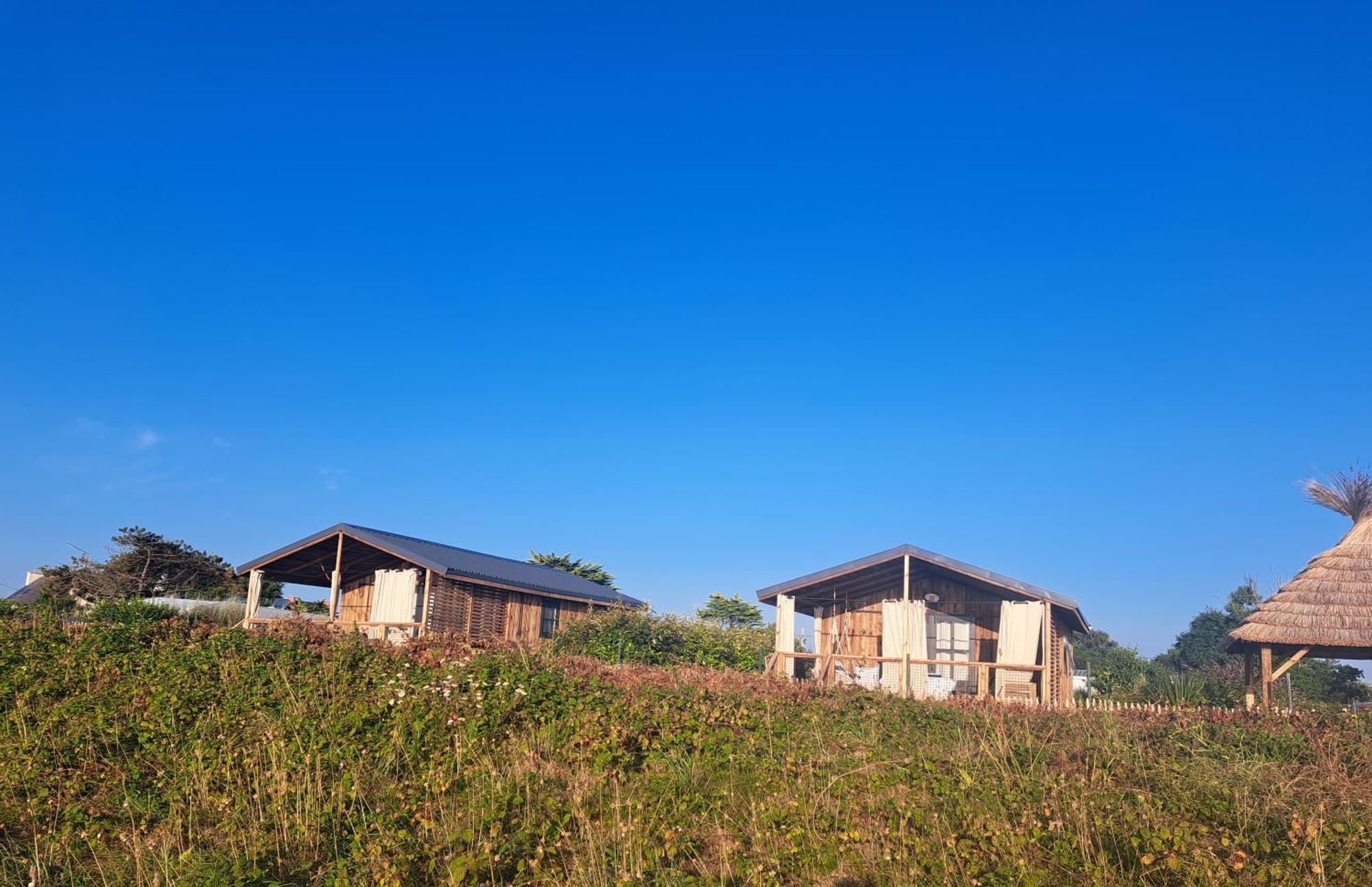 Camping De La Cote Des Legendes 브리뇨강-플라주 외부 사진